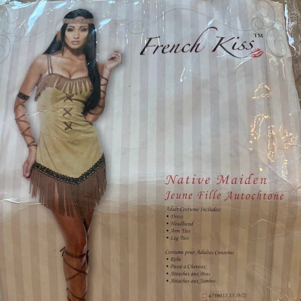Native Maiden Size small (4/6) Women's Costume